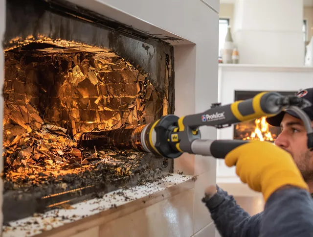 Professional chimney cleaning by Pasadena Chimney Sweep in Pasadena, CA