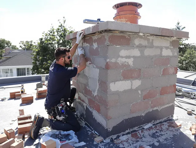 Advanced chimney repair process by Pasadena Chimney Sweep in Pasadena, CA